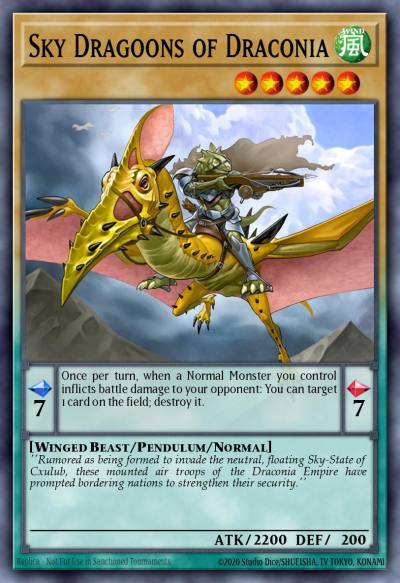 Sky Dragoons of Draconia Rare CORE-EN000 Clash of Rebellions Yugioh card