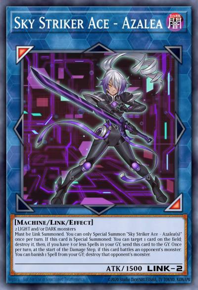 Sky Striker Ace - Azalea Common L26D-ENS30 Legendary Modern Decks 2026 Yugioh card