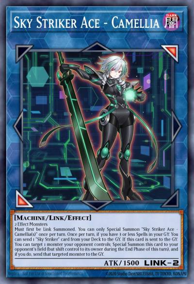 Sky Striker Ace - Camellia New L26D-ENS31 Legendary Modern Decks 2026 Yugioh card