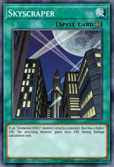Skyscraper Super Rare CRV-EN048 Cybernetic Revolution Yugioh card