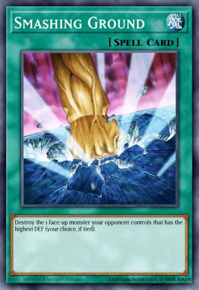 Smashing Ground Common YS15-END12 2-Player Starter Deck Yuya & Declan Yugioh card