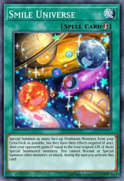 Smile Universe Common MP18-EN072 2018 Mega-Tin Mega Pack Yugioh card