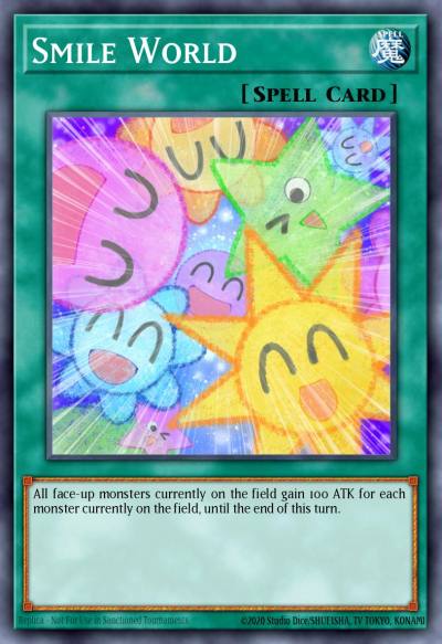 Smile World Common YS16-EN022 Starter Deck Yuya Yugioh card