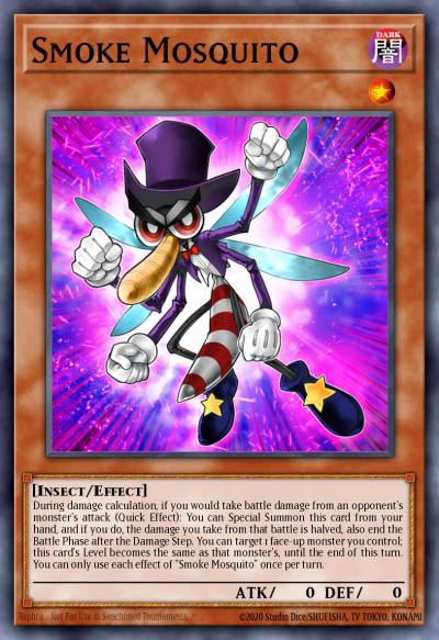 Smoke Mosquito Super Rare MP23-EN053 25th Anniversary Tin Dueling Heroes Mega Pack Yugioh card