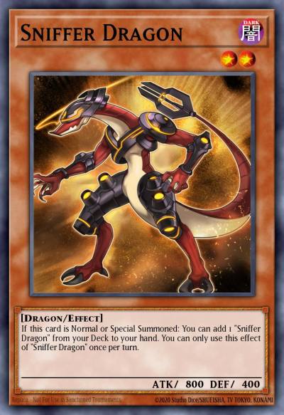 Sniffer Dragon Common MP18-EN109 2018 Mega-Tin Mega Pack Yugioh card