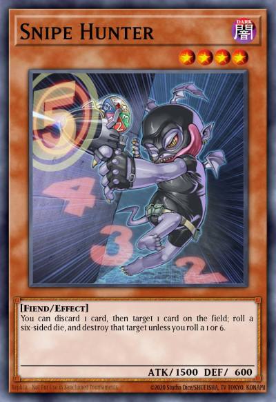 Snipe Hunter Super Rare CP03-EN004 Champion Pack Game Three Yugioh card