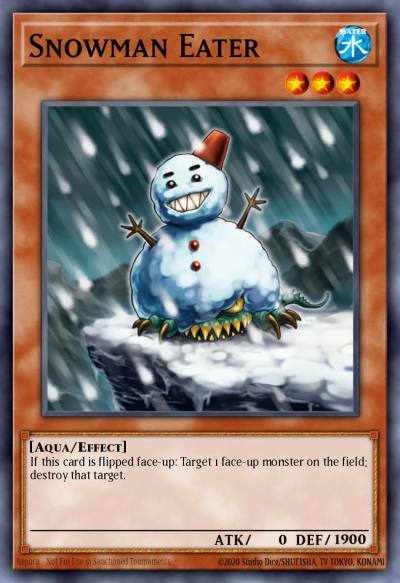 Snowman Eater Common BP01-EN064 Battle Pack Epic Dawn Yugioh card