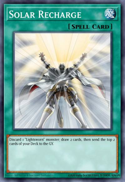 Solar Recharge Super Rare ANPR-ENSE1 Ancient Prophecy Special Edition Yugioh card