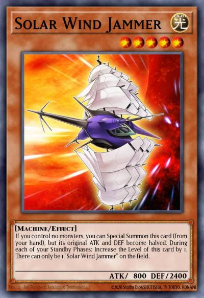 Solar Wind Jammer Common ABYR-EN011 Abyss Rising Yugioh card