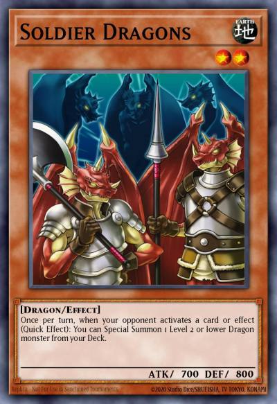 Soldier Dragons Common MP18-EN121 2018 Mega-Tin Mega Pack Yugioh card