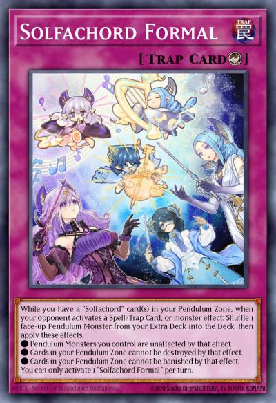 Solfachord Formal Rare ANGU-EN026 Ancient Guardians Yugioh card