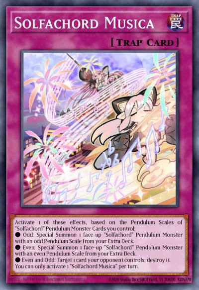 Solfachord Musica Rare ANGU-EN025 Ancient Guardians Yugioh card