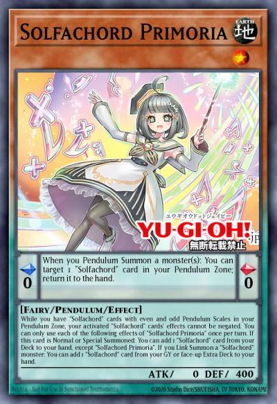 Solfachord Primoa Common DOOD-EN021 Doom of Dimensions Yugioh card