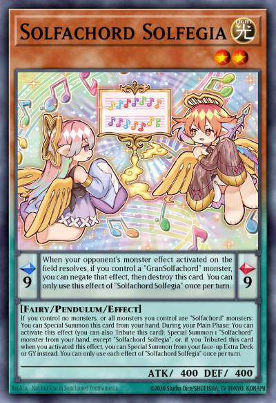 Solfachord Solfegia Common DOOD-EN020 Doom of Dimensions Yugioh card