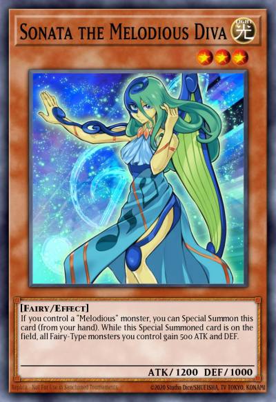 Sonata the Melodious Diva Common MP15-EN071 2015 Mega-Tin Mega Pack Yugioh card
