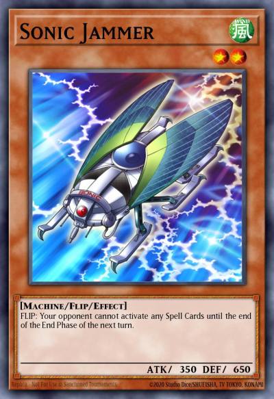 Sonic Jammer Common AST-021 Ancient Sanctuary Yugioh card