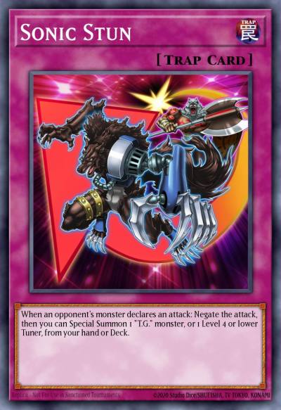 Sonic Stun Common BLC1-EN091 Battles of Legend Chapter 1 Yugioh card