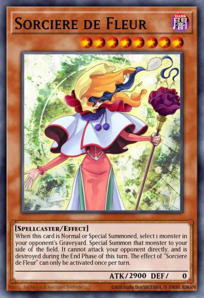Sorciere de Fleur Common LED8-EN028 Legendary Duelists Synchro Storm Yugioh card