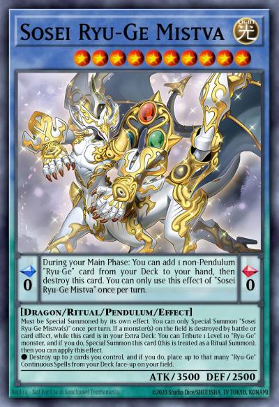 Sosei Ryu-Ge Mistva Quarter Century Secret Rare CRBR-EN034 Crossover Breakers Yugioh card
