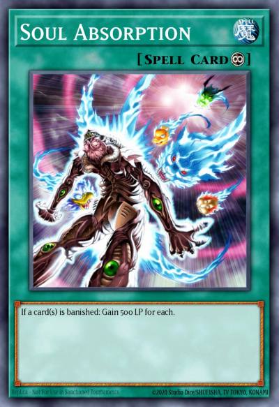 Soul Absorption Common DR2-EN046 Dark Revelation Volume 2 Yugioh card