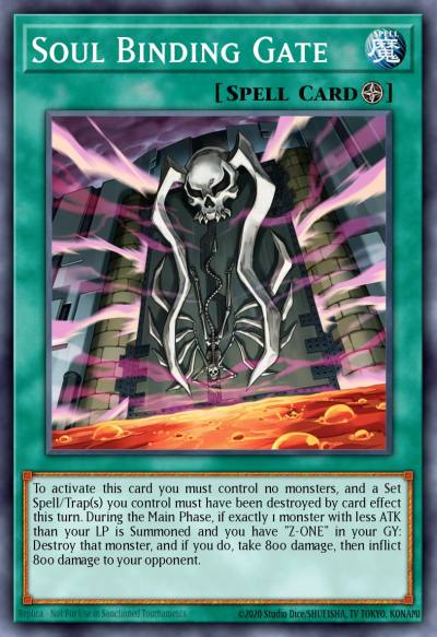 Soul Binding Gate Ultra Rare BROL-EN022 Brothers of Legend Yugioh card
