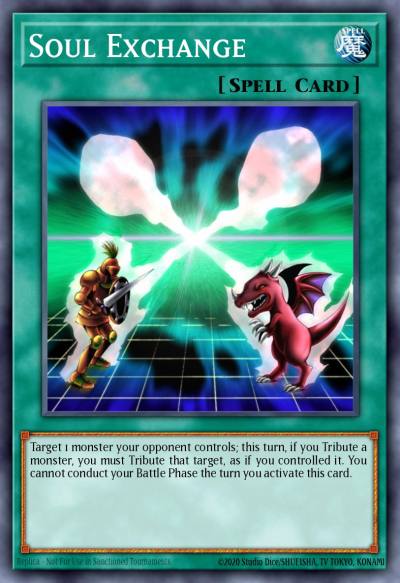 Soul Exchange Ultra Rare KC01-EN042 25th Anniversary Ultimate Kaiba Set Yugioh card