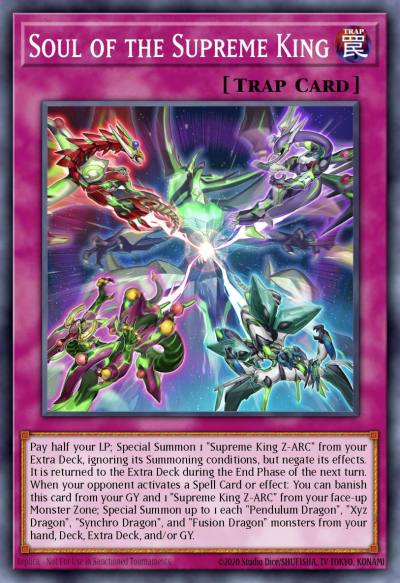 Soul of the Supreme King Ultra Rare MP24-EN268 25th Anniversary Tin Dueling Mirrors Yugioh card