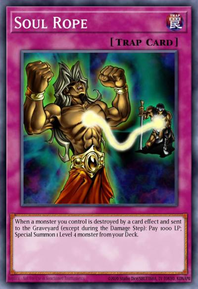 Soul Rope Common LCYW-EN102 Legendary Collection 3 Yugis World Mega Pack Yugioh card