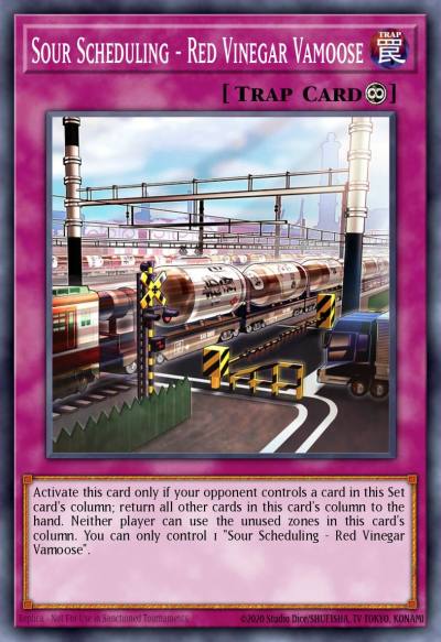 Sour Scheduling - Red Vinegar Vamoose Common MP24-EN333 25th Anniversary Tin Dueling Mirrors Yugioh card