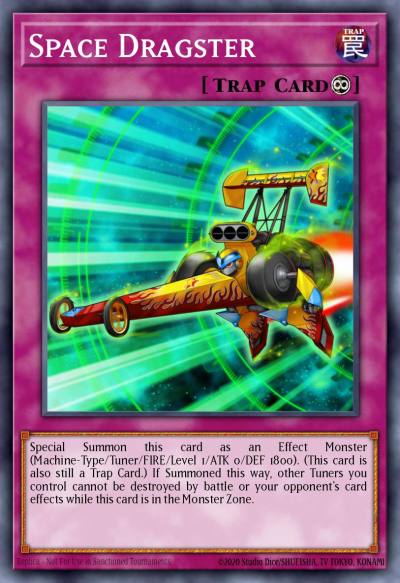 Space Dragster Rare INOV-EN000 Invasion Vengeance Yugioh card