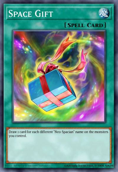 Space Gift Common LCGX-EN104 Legendary Collection 2 The Duel Academy Years Mega Pack Yugioh card