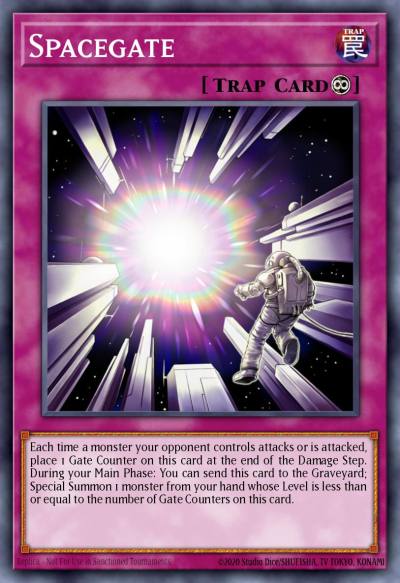 Spacegate Common BP02-EN196 Battle Pack 2 War of the Giants Yugioh card
