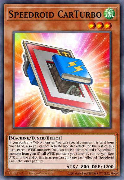 Speedroid CarTurbo Rare MP21-EN162 2021 Tin of Ancient Battles Yugioh card