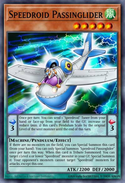 Speedroid Passinglider Common MP18-EN102 2018 Mega-Tin Mega Pack Yugioh card