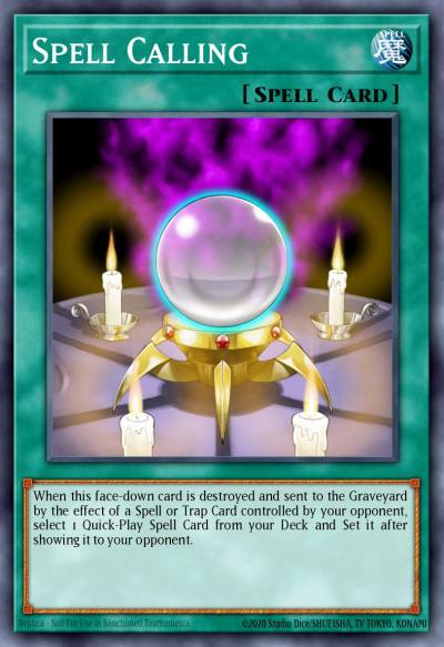 Spell Calling Rare POTD-EN039 Power of the Duelist Yugioh card
