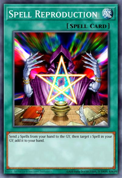 Spell Reproduction Common DCR-083 Dark Crisis Yugioh card