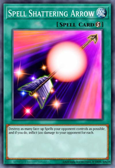 Spell Shattering Arrow Ultimate Rare AP07-EN003 Astral Pack Seven Yugioh card