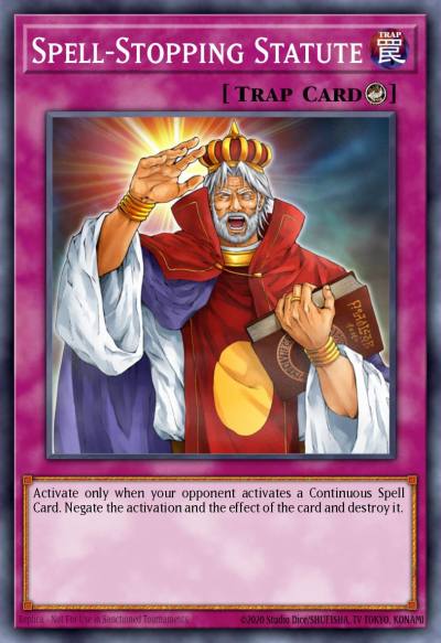 Spell-Stopping Statute Rare DR3-EN238 Dark Revelation Volume 3 Yugioh card