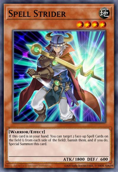 Spell Strider Super Rare TDIL-EN037 The Dark Illusion Yugioh card