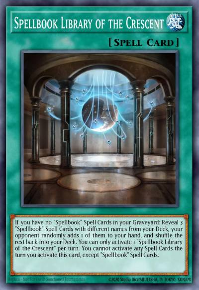 Spellbook Library of the Crescent Super Rare AP03-EN009 Astral Pack Three Yugioh card