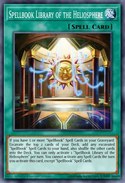 Spellbook Library of the Heliosphere Secret Rare ABYR-EN087 Abyss Rising Yugioh card