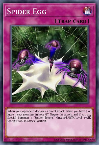 Spider Egg Common SS03-ENB26 Speed Duel Starter Decks Ultimate Predators Yugioh card
