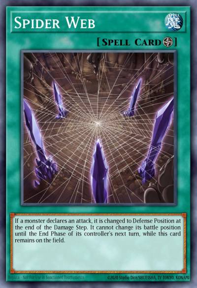 Spider Web Common SOVR-EN045 Stardust Overdrive Yugioh card