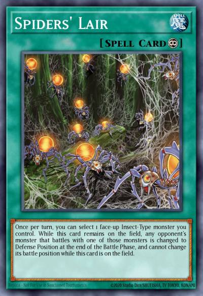 Spiders Lair Common ABPF-EN054 Absolute Powerforce Yugioh card
