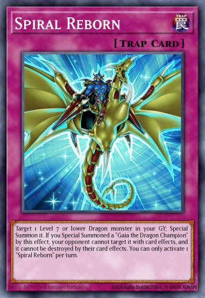 Spiral Reborn Common ROTD-EN069 Rise of the Duelist Yugioh card