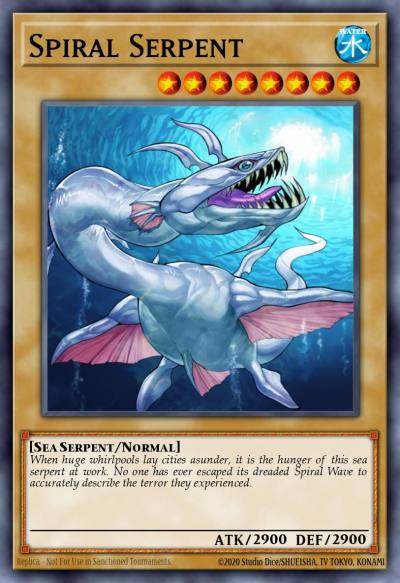 Spiral Serpent Common 5DS1-EN007 Starter Deck Yu-Gi-Oh! 5Ds Yugioh card