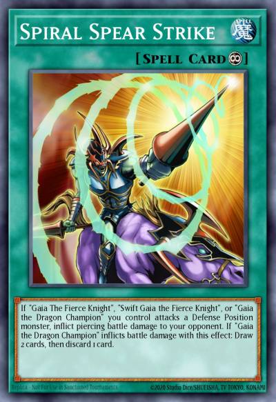 Spiral Spear Strike Rare DR3-EN163 Dark Revelation Volume 3 Yugioh card