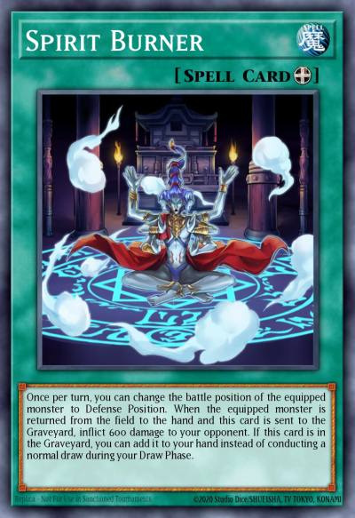 Spirit Burner Common ANPR-EN050 Ancient Prophecy Yugioh card