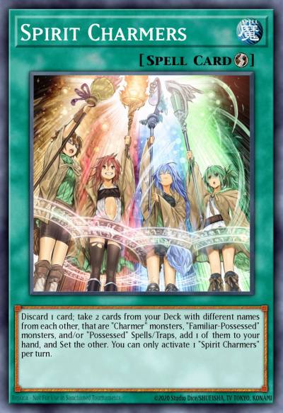 Spirit Charmers Ultra Rare SDCH-EN041 Structure Deck Spirit Charmers Yugioh card