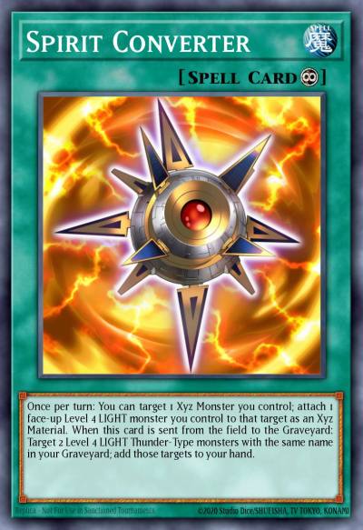 Spirit Converter Ultra Rare BLTR-EN099 Battles of Legend Terminal Revenge Yugioh card